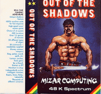 Out of the Shadows ZX Spectrum US box art